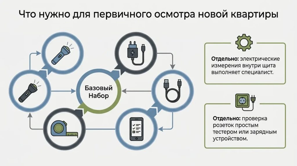 Что нужно для первичного осмотра